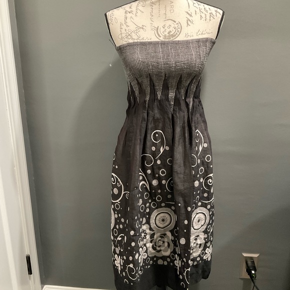 NWT LAPIS STRAPLESS DRESS - Picture 3 of 8